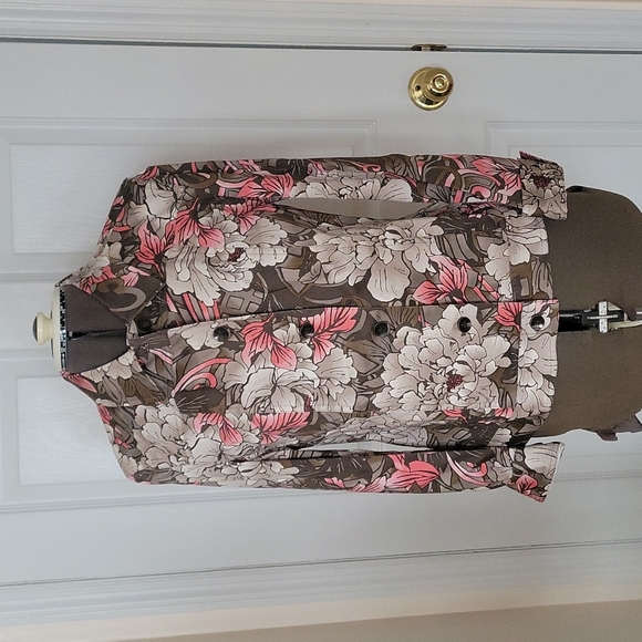 Chico's Printed Jacket NWOT - Picture 1 of 10